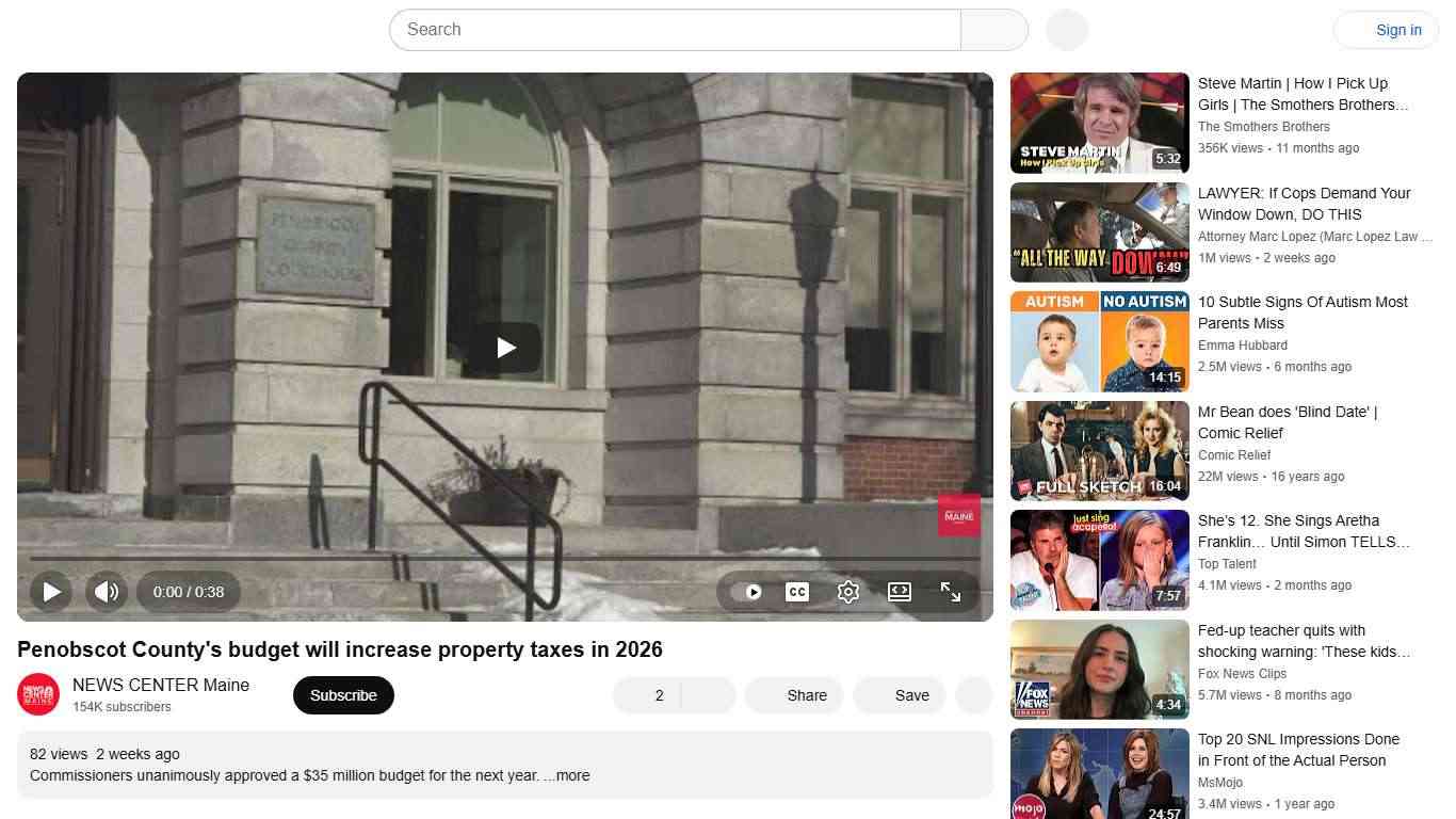 Penobscot County's budget will increase property taxes in 2026 - YouTube